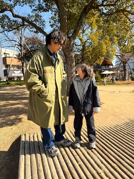 しんぱぱさん（メンズ・120cm）の冬コーディネート