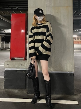 yuukaさん（レディース・165cm）の冬コーディネート