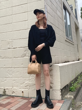 「archives（アルシーヴ）のアイテム（ブーツ）」を使った、yuukaさん（レディース・165cm）の冬コーディネート