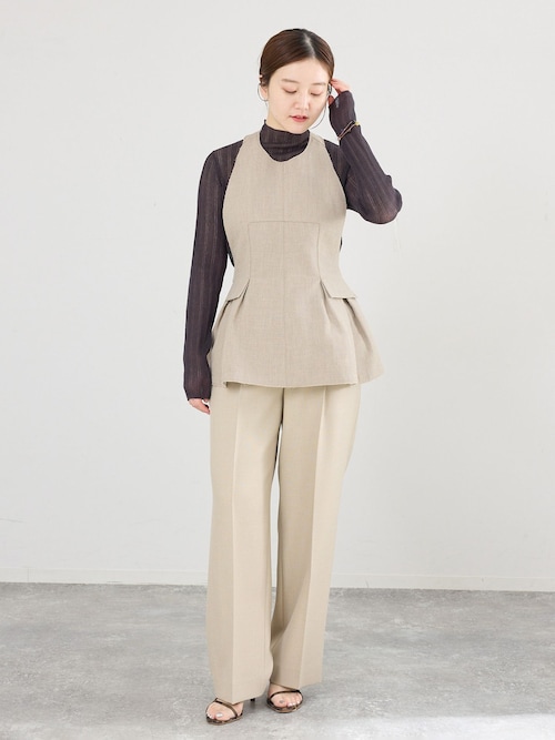IENA丸の内店(Le Dome)endoさんのスラックスを使ったコーディネート 