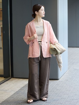 endoさん(レディース・162cm)の春コーディネート