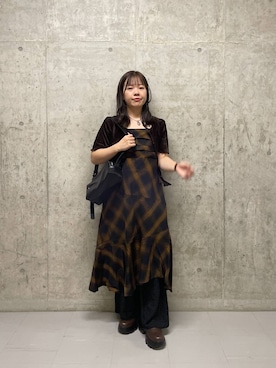 楓香さん（レディース・155cm）の秋コーディネート