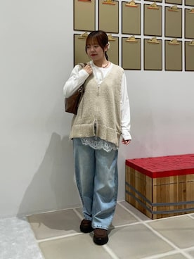 楓香さん（レディース・155cm）の春コーディネート