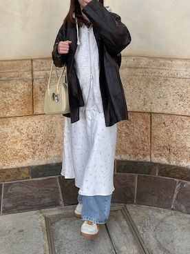 楓香さん（レディース・155cm）の春コーディネート