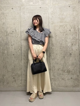 楓香さん（レディース・155cm・20代）の夏コーディネート