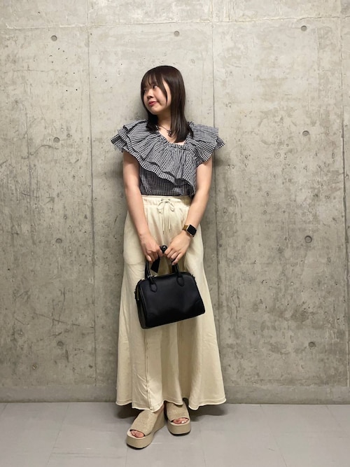 セール】アシメフリルギャザーSS 322948（シャツ/ブラウス）｜LOWRYS