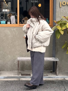 楓香さん（レディース・155cm）の冬コーディネート