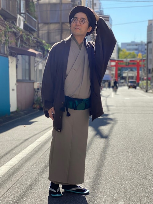 男着物 メンズ浴衣専門店 藤木屋 東京 着物を使ったコーディネート Wear 男着物 メンズ浴衣専門店 藤木屋 東京 着物を使ったコーディネート Wear