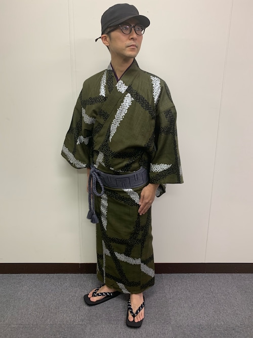 男着物 メンズ浴衣専門店 藤木屋 東京 浴衣を使ったコーディネート Wear