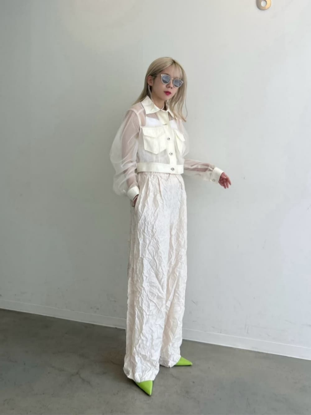MAISON SPECIAL（メゾンスペシャル）の「Sheer Tulle Jacket