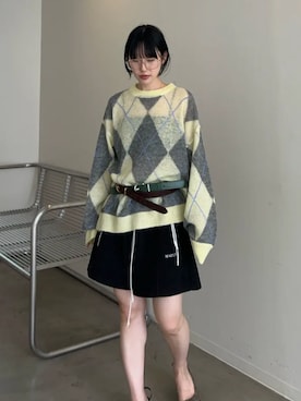 「アイテム（ファッション雑貨、グリーン系）」を使った、MAISON SPECIALさん（レディース・159cm）の夏コーディネート