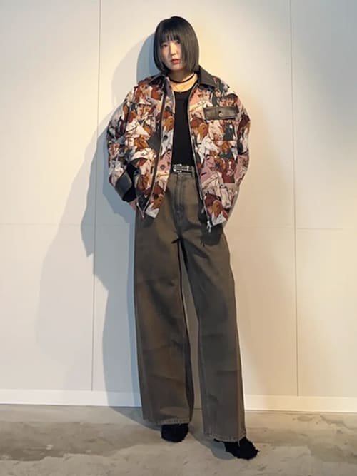 Layered Rib Top/レイヤードリブトップス（Tシャツ/カットソー