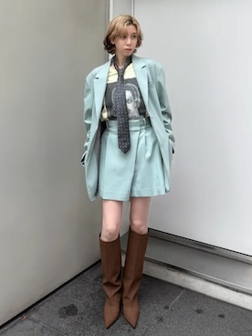 MAISON SPECIALさん（レディース・158cm）の春コーディネート