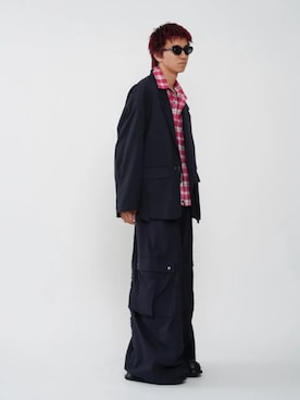 「メゾンスペシャル」｜MAISON SPECIALさん（メンズ・180cm）の夏コーディネート
