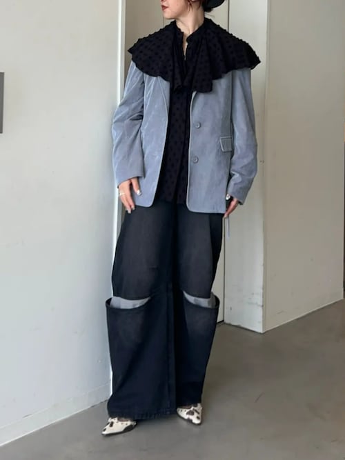 Chambray Corduroy Jacket/シャンブレーコーデュロイジャケット