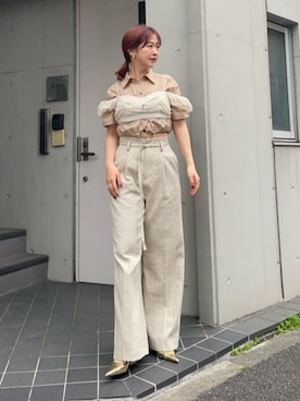 MAISON SPECIALさん(レディース・169cm)の春コーディネート
