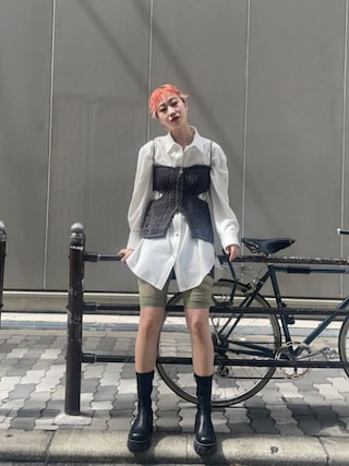 YANYAN ニットビスチェ RHC メゾンスペシャル クロシェニットビスチェ【MAISON SPECIAL/メゾンスペシャル