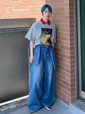 MAISON SPECIALさん(レディース・156cm)の夏コーディネート