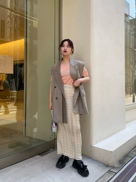 MAISON SPECIALさん（レディース・160cm）の春コーディネート