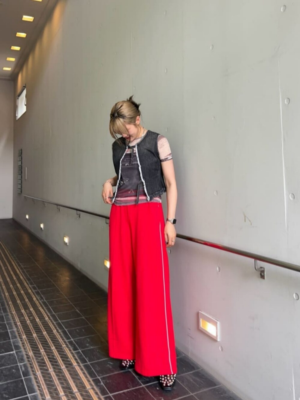 MAISON SPECIAL（メゾンスペシャル）の「Grommet Mule Sandals