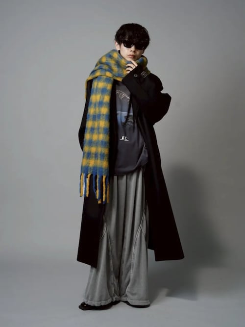 UNISEX》Super140s Prime-Over Melton Chesterfield Coat/プライム