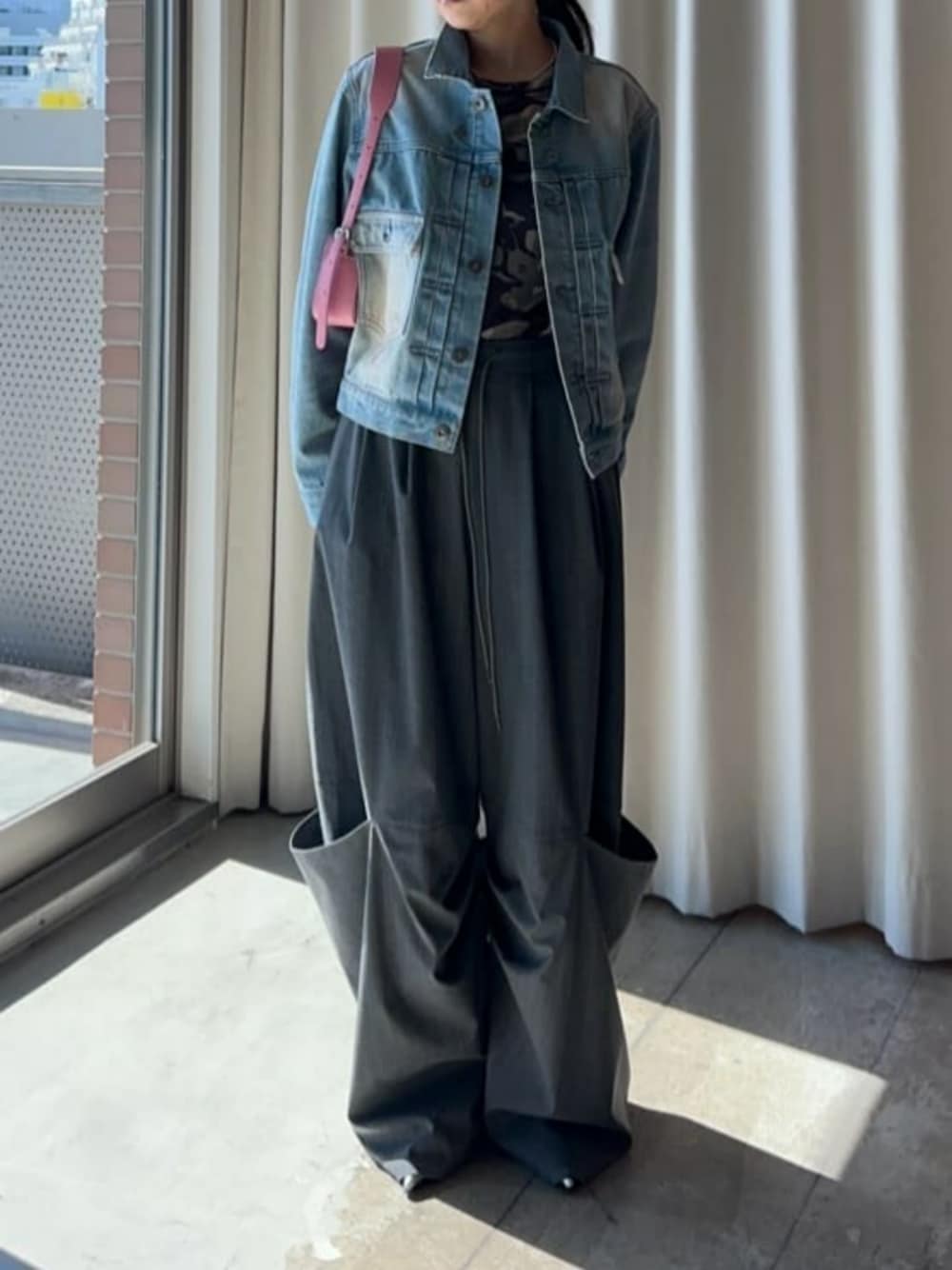 MAISON SPECIAL（メゾンスペシャル）の「Camouflage Mesh Fabric