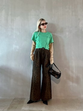 MAISON SPECIALさん（レディース・162cm）の夏コーディネート