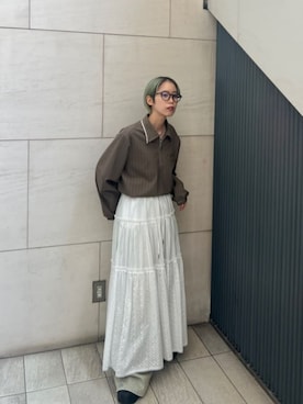 MAISON SPECIALさん（レディース・156cm）の冬コーディネート