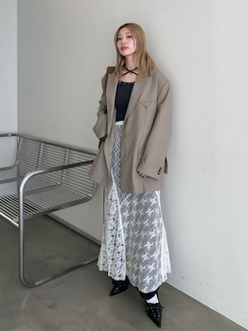 「MAISON SPECIAL（メゾンスペシャル）のアイテム（ジャケット/アウター）」を使った、MAISON SPECIALさん（レディース・169cm）の冬コーディネート