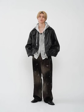 「メゾンスペシャル」｜MAISON SPECIALさん（メンズ・178cm）の夏コーディネート