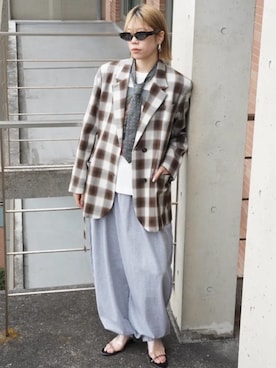 MAISON SPECIALさん（レディース・173cm）の春コーディネート