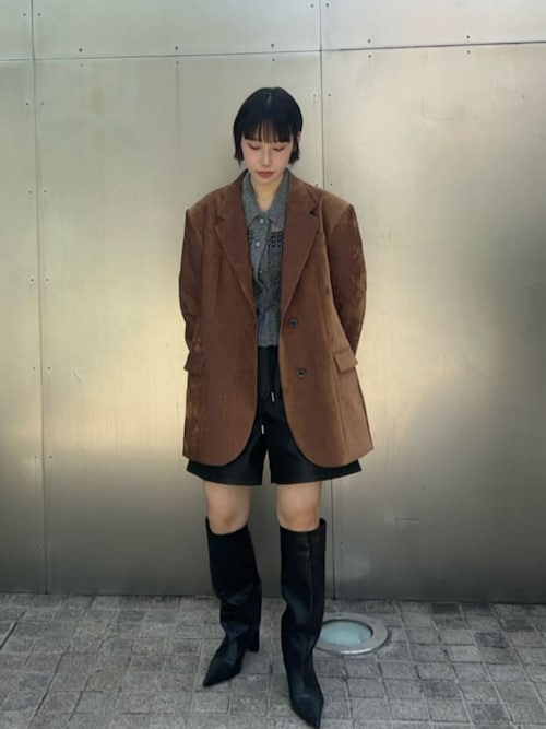 靴 MAISON SPECIAL Loose Long Boots SALE] Loose Long Boots