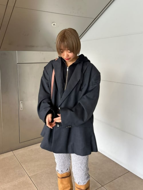 MAISON SPECIAL - メゾンスペシャル MAISON SPECIAL ジャケット UNISEX》4 Colors Chambray Washable Wool Prime-Over Peaked