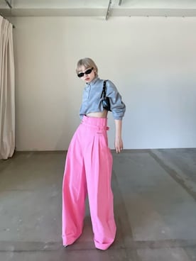 チ*コ様 TAKATO着用 ピンク MAISON SPECIAL スノーパンツ TAKATO着用 ピンク MAISON SPECIAL スノーパンツ 紫 MAISON