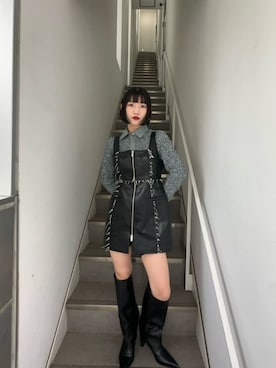 「MAISON SPECIAL（メゾンスペシャル）のアイテム（チュニック）」を使った、MAISON SPECIALさん（レディース・160cm）の夏コーディネート