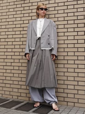 MAISON SPECIALさん（レディース・173cm）の春コーディネート