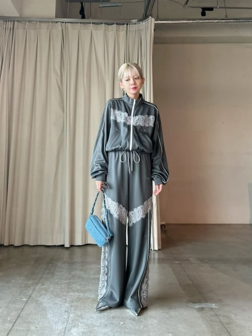 maison special レースドッキングジャージートップス ダークグレー 1704507366_500.jpg