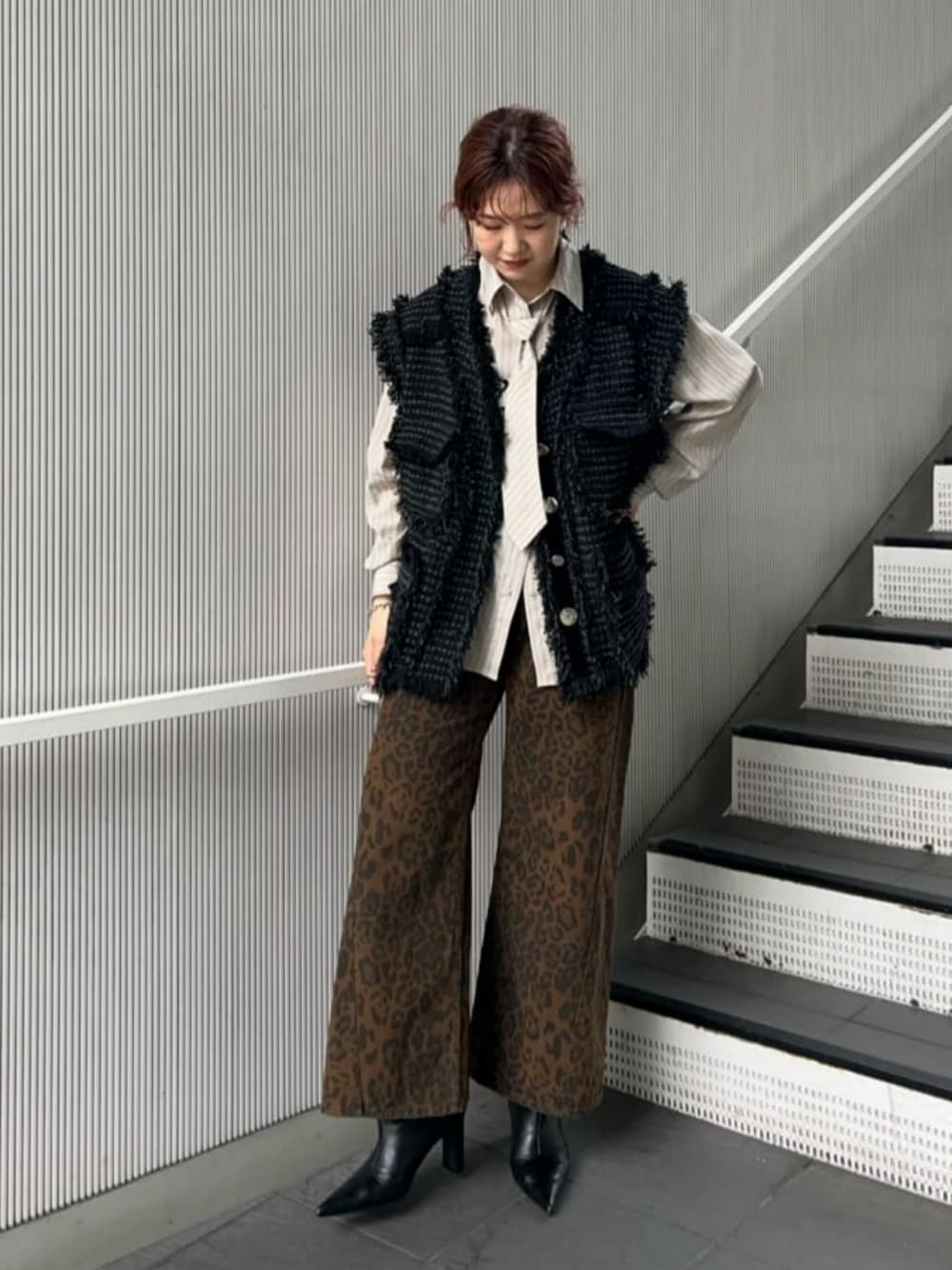 MAISON SPECIAL（メゾンスペシャル）の「Tweed Vest/ツイード