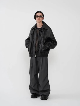「メゾンスペシャル」｜MAISON SPECIALさん（メンズ・177cm）の夏コーディネート