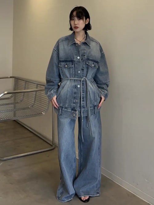 2WAY Over Denim Jacket/2WAYオーバーデニムジャケット（デニム