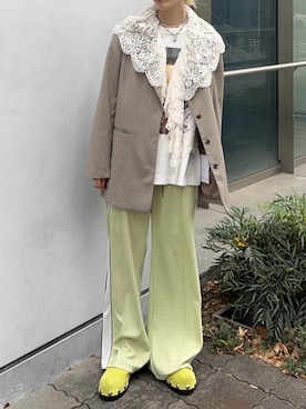 MAISON SPECIALさん（レディース・156cm）の春コーディネート