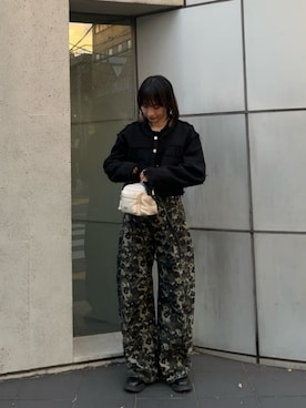 「MAISON SPECIAL（メゾンスペシャル）のアイテム（ジャケット/アウター）」を使った、MAISON SPECIALさん（レディース・163cm）の冬コーディネート