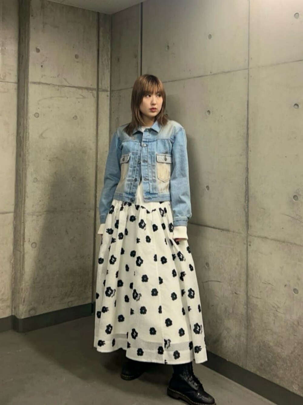MAISON SPECIAL（メゾンスペシャル）の「Sheer Fabric Floral
