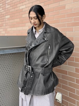 MAISON SPECIALさん（レディース・168cm）の冬コーディネート