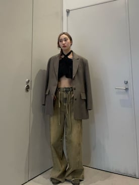 「MAISON SPECIAL（メゾンスペシャル）のアイテム（ジャケット/アウター）」を使った、MAISON SPECIALさん（レディース・167cm）の冬コーディネート
