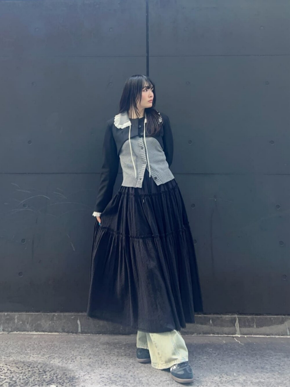 MAISON SPECIAL（メゾンスペシャル）の「Mixed Lace Tiered