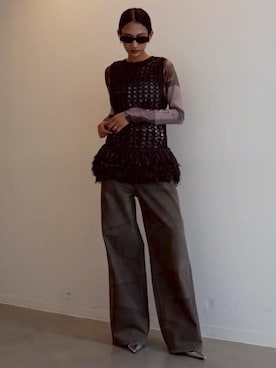 「MAISON SPECIAL」｜MAISON SPECIALさん（レディース・168cm）の春コーディネート