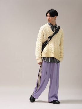 MAISON SPECIALさん（レディース・178cm）の春コーディネート