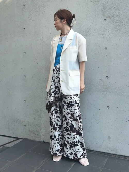 PRE-ORDER】Wrap Satin Lace Pants/ラップサテンレースパンツ（その他