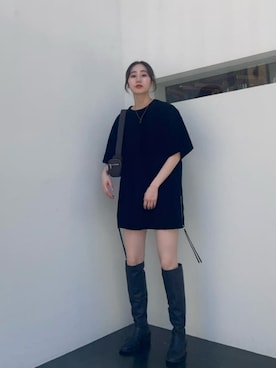「MAISON SPECIAL（メゾンスペシャル）のアイテム（チュニック）」を使った、MAISON SPECIALさん（レディース・167cm）の夏コーディネート